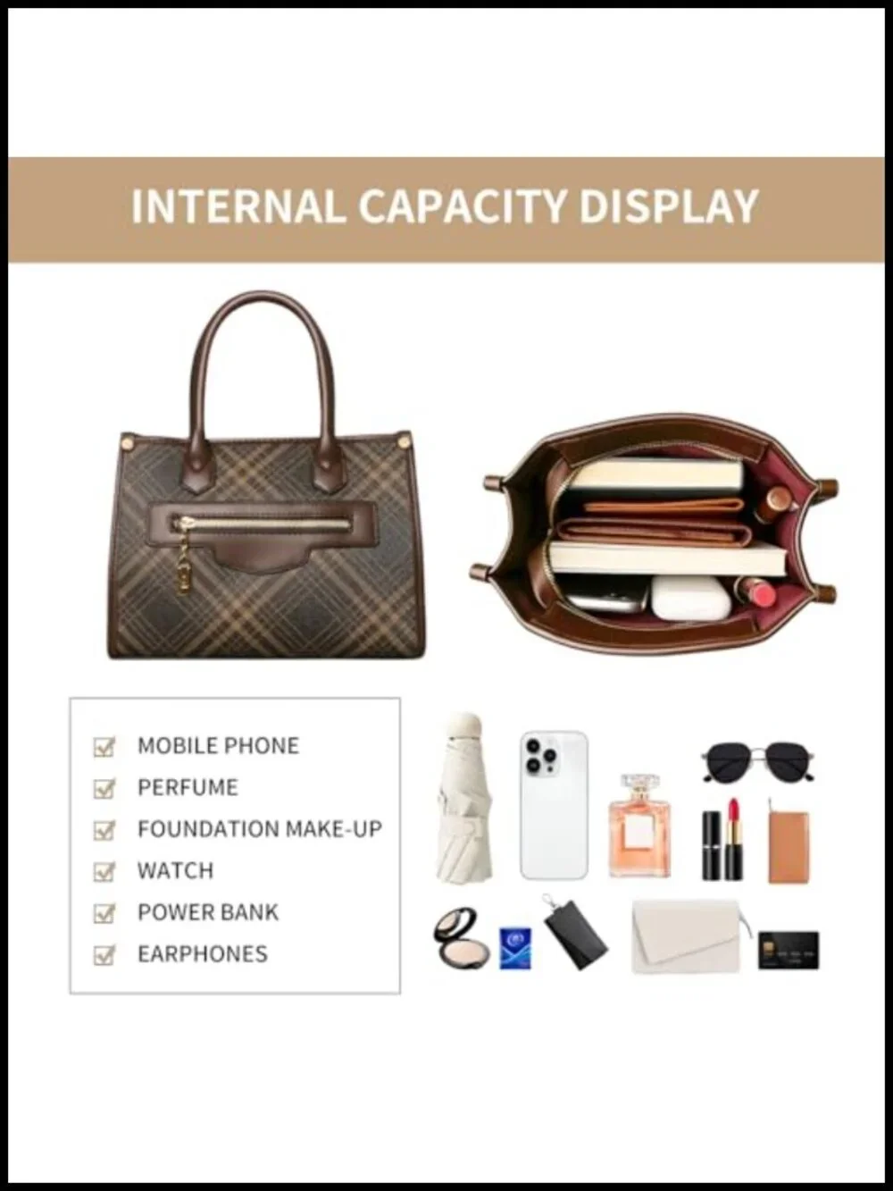 3-Piece Women's PU Leather Tote Set with Wallet & Cardholder